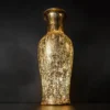 Golden Etched Floor Lamp with richly patterned golden glow finishGolden Etched Floor Lamp with richly patterned golden glow finish