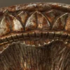Fiber Rope Bracket with leaf carving and twisted rope detail