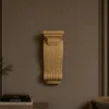 Sandstone Acanthus Bracket with carved leaf and scroll detail