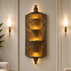 Wall Hanging Fountain easy installation home decor piece