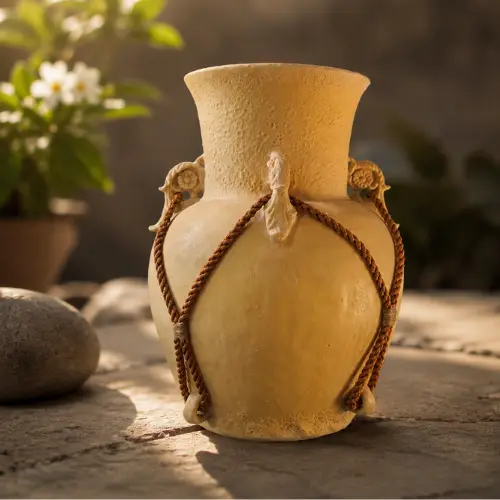 Decorative Sandstone Planter and Pot for Garden Décor
