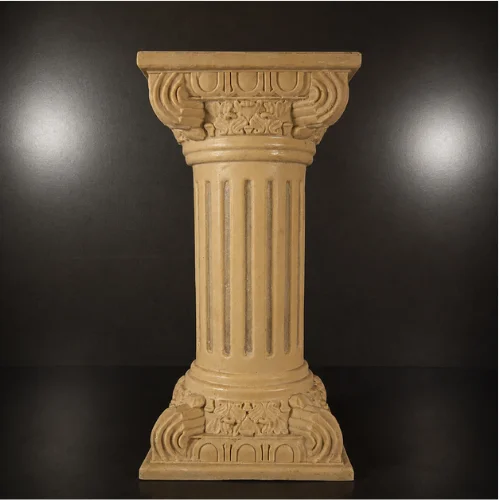 Add a graceful silhouette to your outdoor space with our sandstone garden light, a flared vase design finished with an elegant vine-carved body. Built to withstand the elements while adding timeless charm, this piece suits gardens, patios, walkways, and entryways beautifully. Flared Top Design Skilled artisans shape the crown of this sandstone garden light into a wide, gentle flare, inspired by classic vase silhouettes. The open, flowing top contrasts beautifully with the detailed carving below, giving the piece a graceful, balanced profile that draws the eye from a distance. Vine-Carved Column Body Flowing vines and delicate floral patterns wrap the cylindrical body of this sandstone garden light. Every leaf and petal is carved by hand, and once switched on, warm light glows softly through the detailed cutwork. The continuous vine pattern wraps around the column, creating a natural, garden-inspired look that reads beautifully by day and glows warmly by night. Glowing Fiber Illumination Inside the stone shell, a durable fiber lining delivers soft, even illumination. The fiber glows warmly through every carved detail, casting a gentle light across the surrounding space after sunset — perfect for creating a relaxed, welcoming outdoor atmosphere. Durable & Weather-Resistant Build Crafted from premium natural sandstone, this garden light is made to handle outdoor conditions year-round: - Washable — simply rinse with water to keep it looking fresh - Weatherproof — resists rain, sun, and seasonal wear - Sturdy construction — a tiered base keeps it stable outdoors - Low maintenance — no repainting or protective coating required With its flared vase top, hand-carved vine detailing, and warm glowing light, this sandstone garden light is a lasting addition to any outdoor setting.